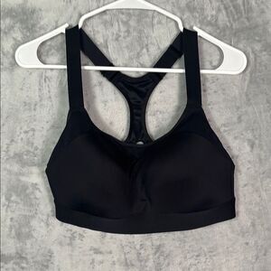 Brooks Black Running Racerback Soft Cup Sports Bra Size 34D
